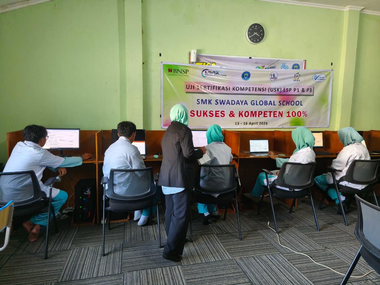 Uji KOM LSP P1 dan P3